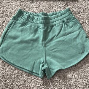 Hollister High Waist Shorts in Mint Green